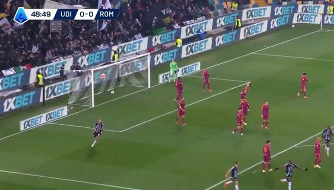 هدف فوز اودينيزي علي روما 1 0 الدوري الايطالي