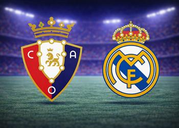 موعد والقناة الناقلة لمباراة ريال مدريد وأوساسونا اليوم في الدوري الإسباني والمعلق
