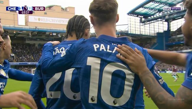اهداف مباراة تشيلسي وبيرنلي 1 1 الدوري الانجليزي