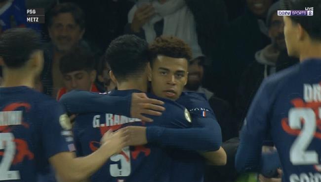 اهداف مباراة باريس سان جيرمان وميتز 3 0 الدوري الفرنسي