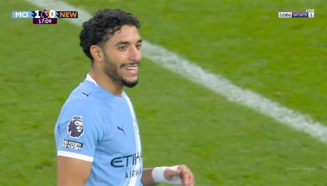 ملخص لمسات عمر مرموش في مباراة مانشستر سيتي ونيوكاسل بالدوري الانجليزي
