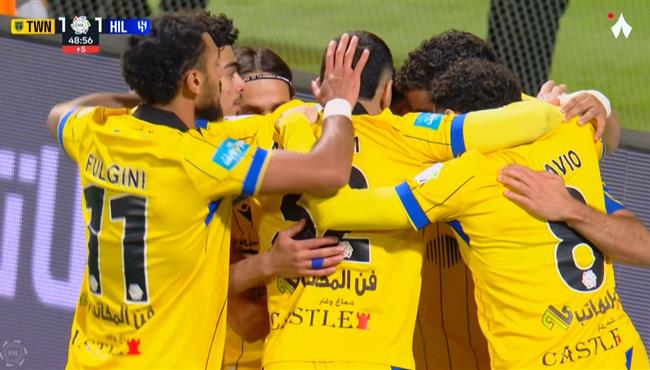 هدف تعادل التعاون مع الهلال 1 1 الدوري السعودي