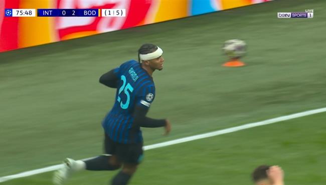 هدف انتر ميلان في مرمي بودو جليمت بدوري ابطال اوروبا