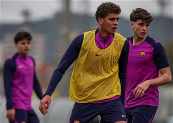 برشلونة يوجه خطاب ا عاجل ا إلى اتحاد الكرة بسبب حمزة عبد الكريم