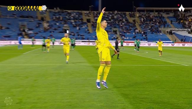 هدف كريستيانو رونالدو في مرمي النجمة بالدوري السعودي