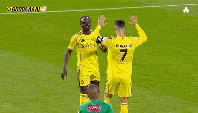 هدف ساديو ماني في مرمي النجمة اسيست كريستيانو رونالدو