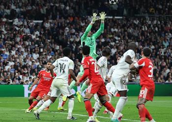 رجل مباراة ريال مدريد وبنفيكا في دوري أبطال أوروبا