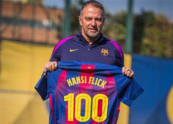 فليك عن إنجازه مع برشلونة أمر لا يصدق وتعلمت من كرويف وجوارديولا