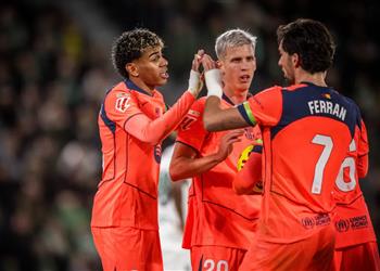 تشكيل برشلونة أمام ألباسيتي في كأس ملك إسبانيا أراوخو أساسي ا وثلاثي هجومي