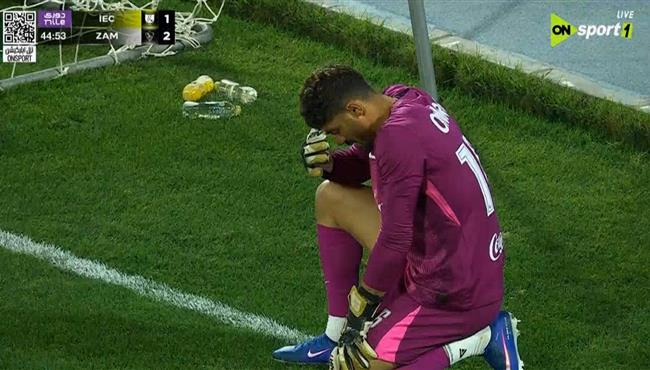 هدف كهرباء الاسماعيلية الاول في مرمي الزمالك بالدوري المصري