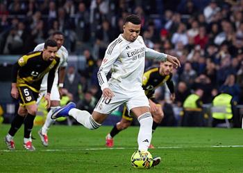 عكس برشلونة حدث نادر لـ ريال مدريد أمام رايو فاليكانو بطله مبابي