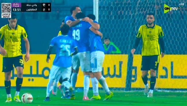 هدف فوز المقاولون العرب علي وادي دجلة 1 0 الدوري المصري