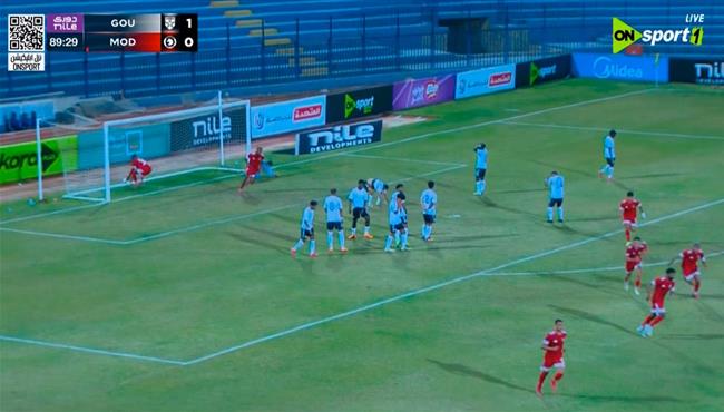 اهداف مباراة الجونة ومودرن سبورت 1 1 الدوري المصري