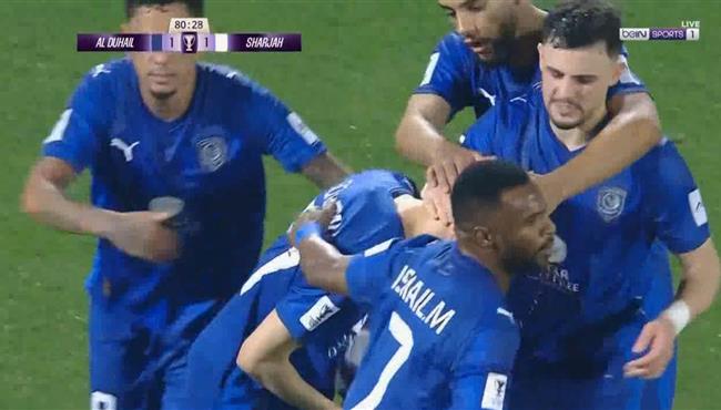 اهداف مباراة الدحيل والشارقة 1 1 دوري ابطال اسيا