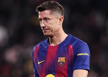 رسمي ا برشلونة يعلن إصابة ليفاندوفسكي وموقفه من مباراة أتلتيكو مدريد