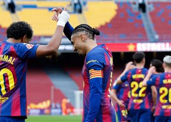 تشكيل برشلونة أمام أتلتيكو مدريد في كأس ملك إسبانيا ثلاثي هجومي