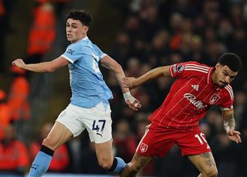 فيديو جيبس وايت يسجل التعادل لنوتينجهام ورودري يتقدم من جديد لـ مانشستر سيتي