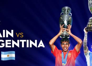 3 مدن مرشحة لاستضافة مباراة الأرجنتين وإسبانيا في نهائي فيناليسيما بدل ا من قطر