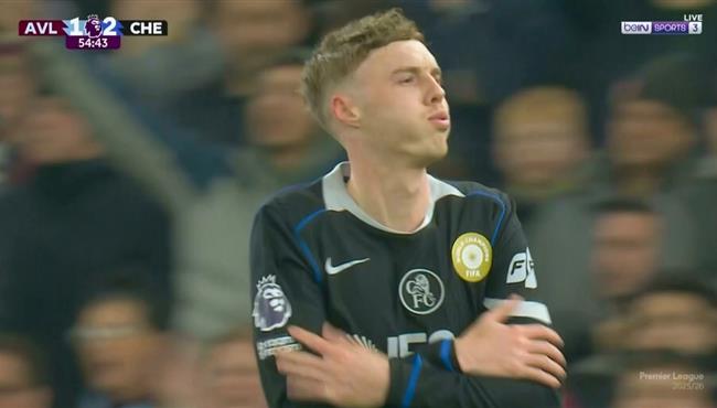 هدف بالمر في مرمي استون فيلا بالدوري الانجليزي