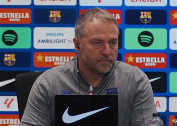 فليك يحسم موقف جافي وليفاندوفسكي من المشاركة في مباراة برشلونة وأتلتيك بلباو