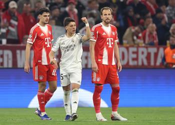 فيديو خطأ نوير جولر يسجل هدف ريال مدريد الأول أمام بايرن ميونخ