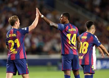 ليس ألفاريز برشلونة يستفسر عن التعاقد مع لاعب أتلتيكو مدريد ويحدد أحد هدافي الليجا لدعم صفوفه