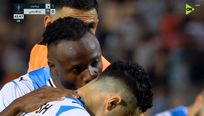 هدف بيراميدز الاول في مرمي زد بنهائي كأس مصر