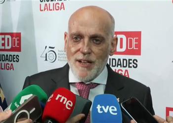 رد فعل رابطة أندية الدوري الإسباني على تصريحات فلورنتينو بيريز