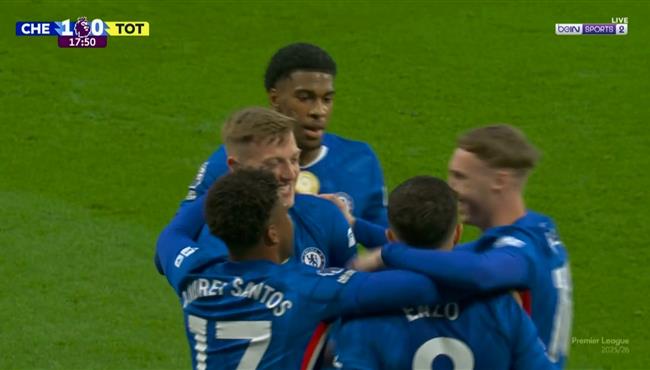 اهداف مباراة تشيلسي وتوتنهام 2 1 الدوري الانجليزي