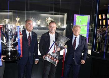 رئيس برشلونة صنعنا بـ30 مليون يورو فريق ا بطل ا