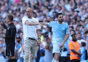 فيديو في وادعية جوارديولا وستونز وسيلفا مانشستر سيتي يخسر أمام أستون فيلا بـ الدوري الإنجليزي