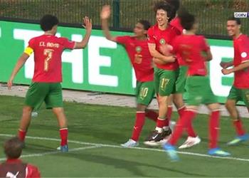 فيديو المغرب يفوز على الكاميرون ويتأهل إلى نصف نهائي كأس أمم إفريقيا للناشئين