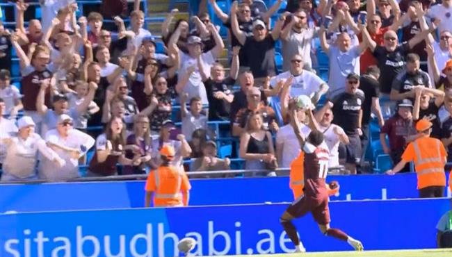 هدف تعادل استون فيلا مع مانشستر سيتي 1 1 الدوري الانجليزي