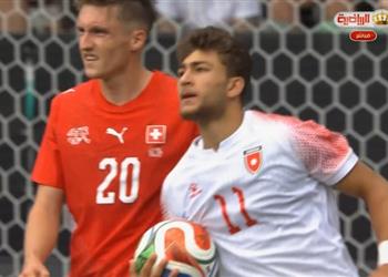 فيديو عودة الفاخوري يسجل هدف الأردن الأول أمام سويسرا
