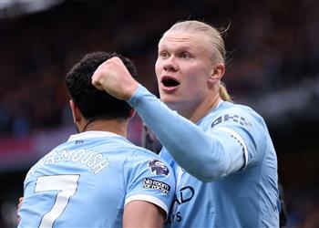 هالاند مانشستر سيتي يجبرك على التفكير في الفوز بالألقاب كل يوم