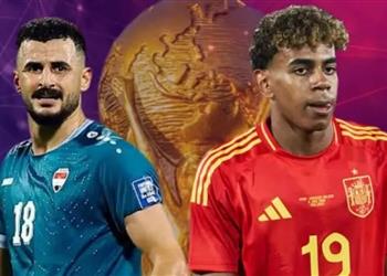 موعد والقنوات الناقلة لمباراة العراق وإسبانيا اليوم والمعلق