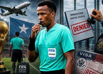 محاولاتنا فشلت وزارة الرياضة الصومالية تعلق على منع أرتان من المشاركة في كأس العالم