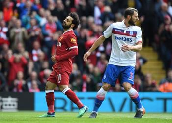 رمضان صبحي يتفوق على محمد صلاح في تقييم اللاعبين بمباراة ليفربول وستوك سيتي