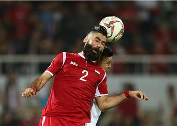 أمم آسيا فلسطين بـ10 لاعبين تخرج بنقطة ثمينة امام سوريا