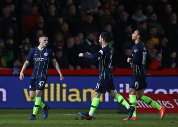 بالفيديو مانشستر سيتي يضرب نيوبورت برباعية ويتأهل لربع نهائي كأس الإتحاد