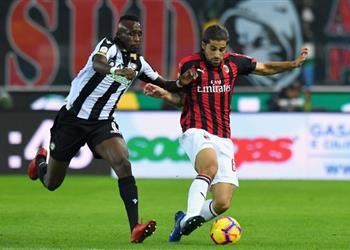 بالفيديو ميلان يسقط في فخ أودينيزي بالدوري الإيطالي