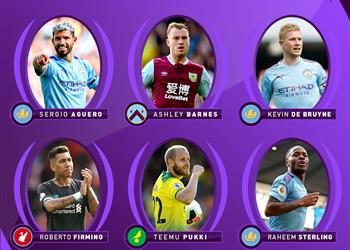 رسميا بوكي ينافس فيرمينو وثلاثي السيتي على أفضل لاعب في أغسطس