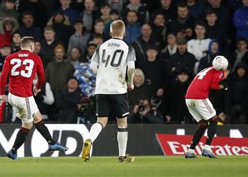 شاو عن هدف مانشستر يونايتد الأول في ديربي كاونتي أنا من يستحقه وليس لينجارد