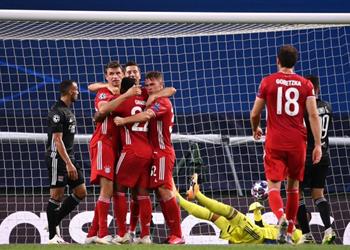 فيديو جنابري يسجل هدف بايرن ميونخ الثاني أمام ليون