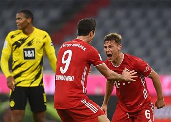 فيديو بايرن ميونخ يحبط انتفاضة بوروسيا دورتموند ويتوج بالسوبر الألماني