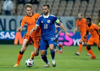 التعادل يحسم مباراة هولندا والبوسنة والهرسك في دوري الأمم الأوروبية