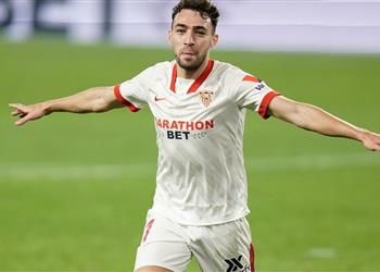 فيديو الحدادي ينقذ إشبيلية من فخ كراسنودار ويؤهله لدور الـ16 من دوري أبطال أوروبا