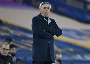 أنشيلوتي بعد سقوط إيفرتون أمام ليدز فاز من سجل هدف ا