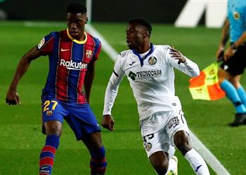 موريبا أعيش حلم ا مع برشلونة وأتمنى ألا ينتهي أبد ا