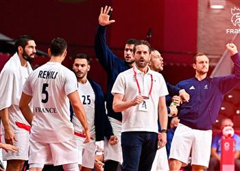 مدرب فرنسا سعداء بالتأهل على حساب منتخب مصر العظيم